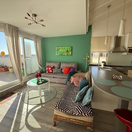 Petite Penthouse With The Sunniest Terrace In Valencia Leilighet Eksteriør bilde
