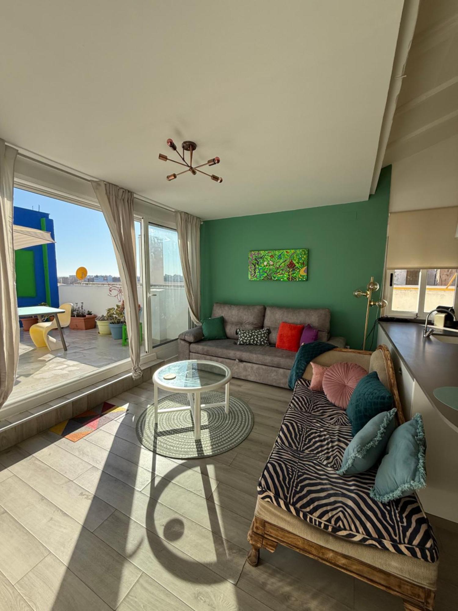 Petite Penthouse With The Sunniest Terrace In Valencia Leilighet Eksteriør bilde